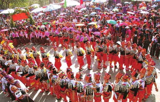 Kuoshi Festival—Carnival of the Lisu people